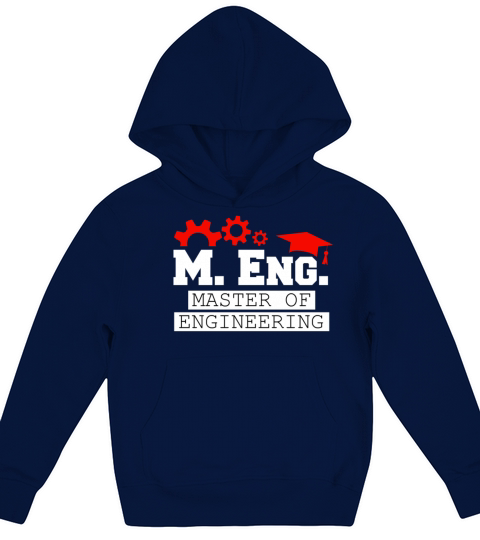 I am Master of Engineering Masters Degree Kids Hoodie