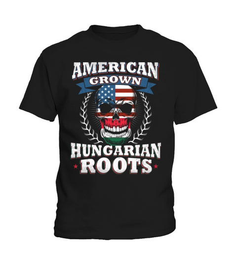 American Grown Shirt American Grown Hungarian Root Kids T-Shirt