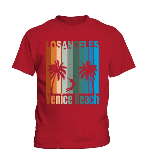Venice Beach Vintage Women Kids T-Shirt