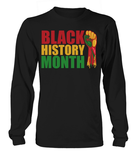 Black History Month Long sleeved Unisex