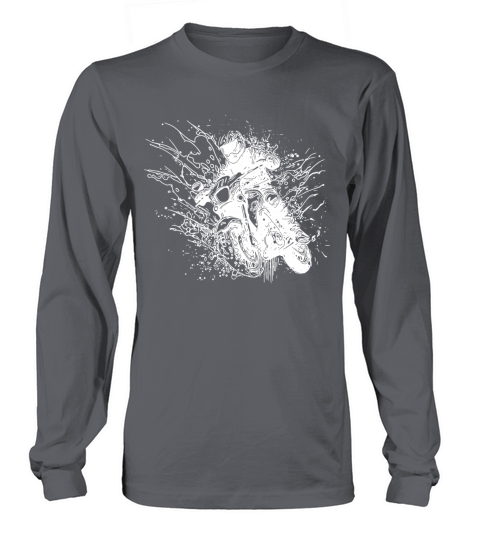 Offroad Racing Motorbike Splash Style Long sleeved Unisex