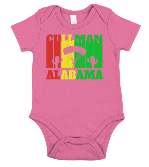 Cullman Alabama City Short Sleeve Baby One-Piece