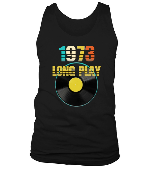 1973 Long Play Record Reto 50th Birthday Gift Tank Top Unisex