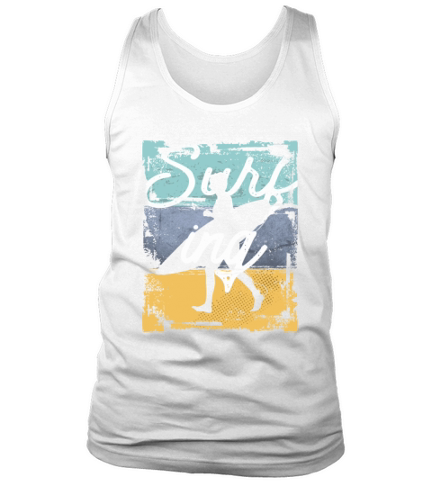 Vintage Surfing Extreme Sport Tank Top Unisex