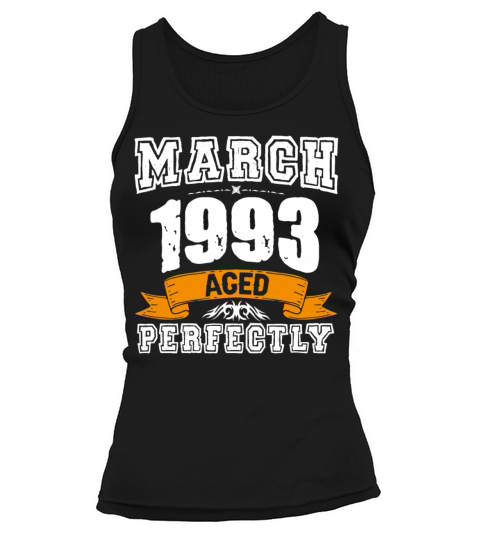 March 1993 Vintage Birthday Present Tank top Woman