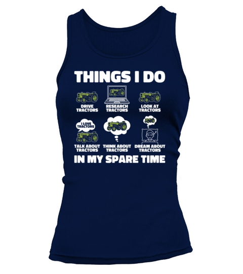 Things I Do In My Spare Time Agriculture Rancher Tank top Woman