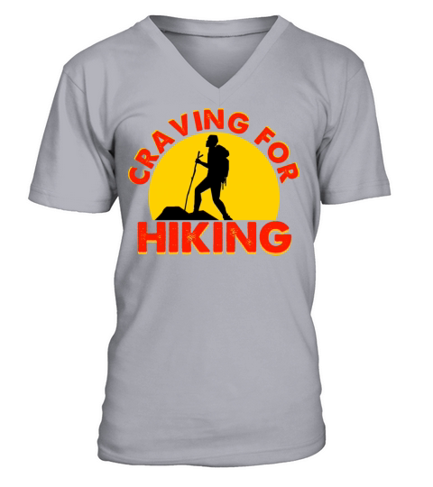Craving For Hiking V-Neck T-shirt