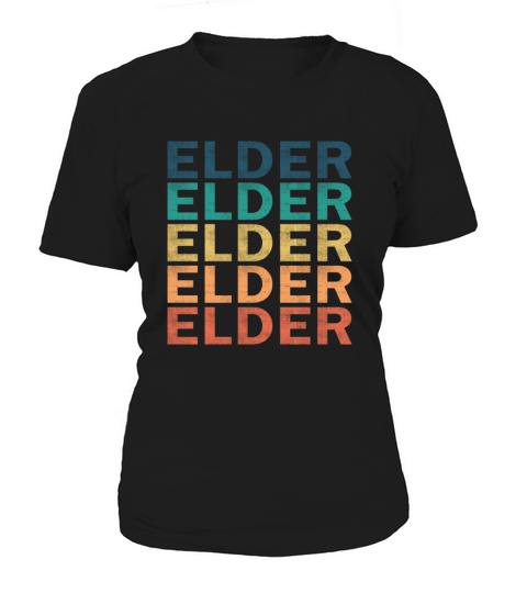 Elder Name T Shirt - Elder Vintage Retro Name Gift Women's T-Shirt