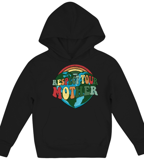 World Earth Day Celebration - Vintage Earth Day Kids Hoodie