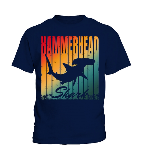 HAMMERHEAD SHARK VINTAGE Kids T-Shirt