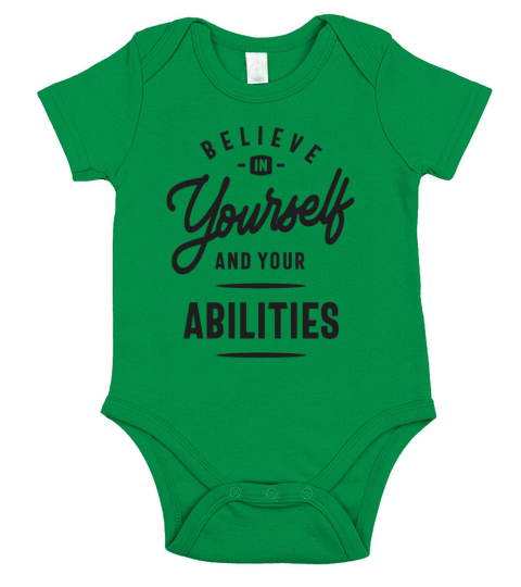 Motivational Quote - The Ultimate Power Short Sleeve Baby One-Piece
