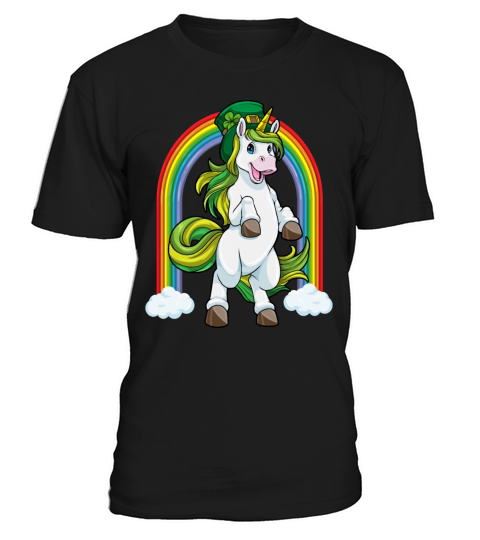 Unicorn Leprechaun Lepricorn Funny St Patricks Day T-Shirt Unisex