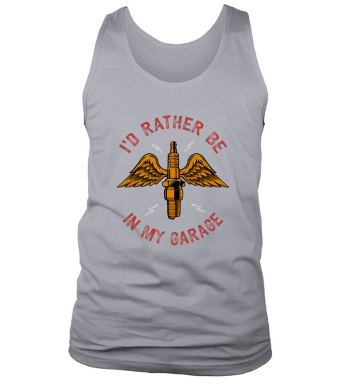 Auto Mechanic Garage Vintage Car Repair Tank Top Unisex