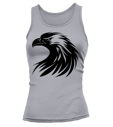 Beautiful Eagle Logo In Tattoo Style Tank top Woman