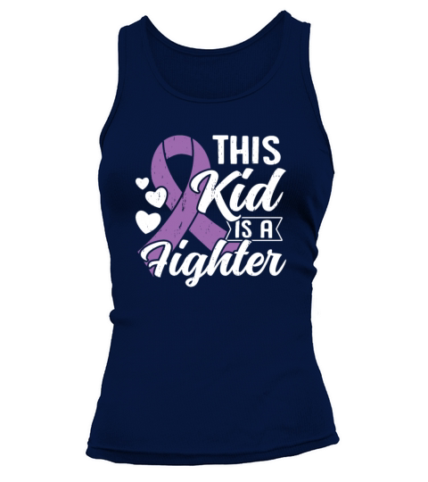 Epilepsy Kid Purple Ribbon Epileptic Epilepsy Tank top Woman