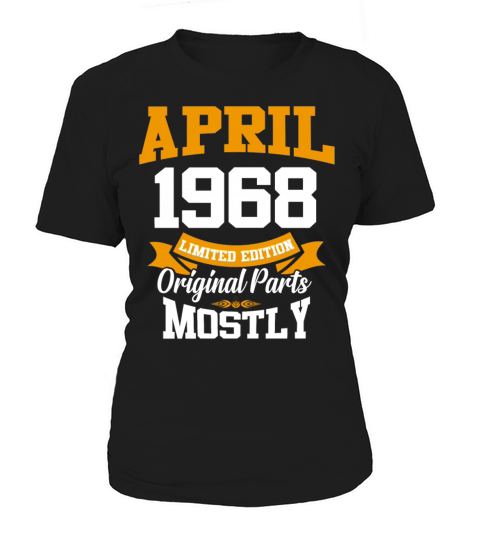 April 1968 Vintage Birthday Present Women's T-Shirt