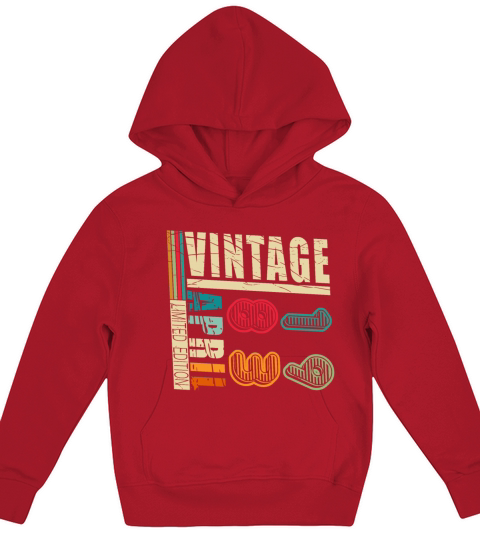 April 1983 vintage retro birthday Kids Hoodie