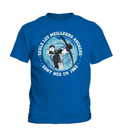 French Archer born 1962 Vintage Birthday Kids T-Shirt