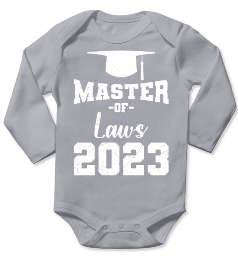 Master of Laws 2023 Masters Degree Long Sleeve Baby One-Piece