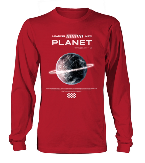 New Planet World-X Long sleeved Unisex
