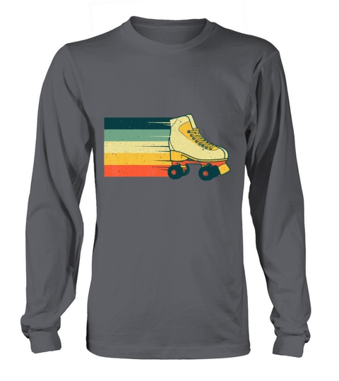 Vintage Roller Skate For Roller Skater Skating Men Long sleeved Unisex