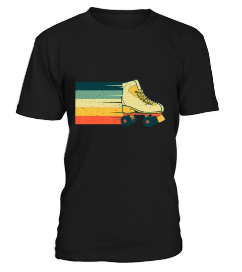 Vintage Roller Skate For Roller Skater Skating Men T-Shirt Unisex