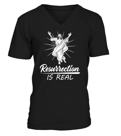 Christian Christianity Resurrection V-Neck T-shirt