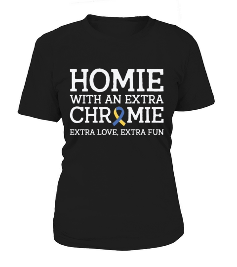 World Down Syndrome Day Homie Awareness Ribbon Women's T-Shirt