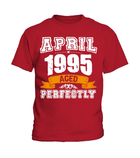 April 1995 Vintage Birthday Present Kids T-Shirt
