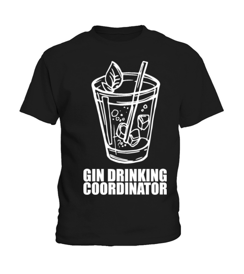 Gin Drinking Coordinator Kids T-Shirt