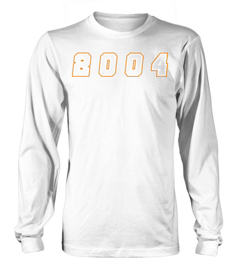 2004 Year Number Long sleeved Unisex
