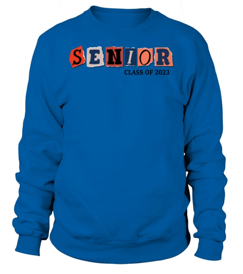 Senior 2023 Vintage Graduataion Class Of 2023 Sweatshirt Unisex