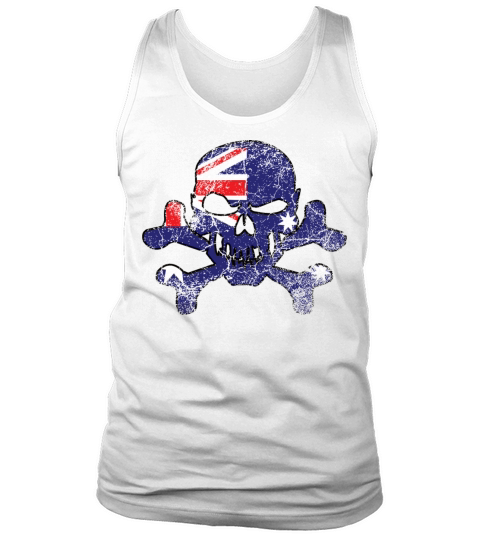Vintage Australian Skull Tank Top Unisex