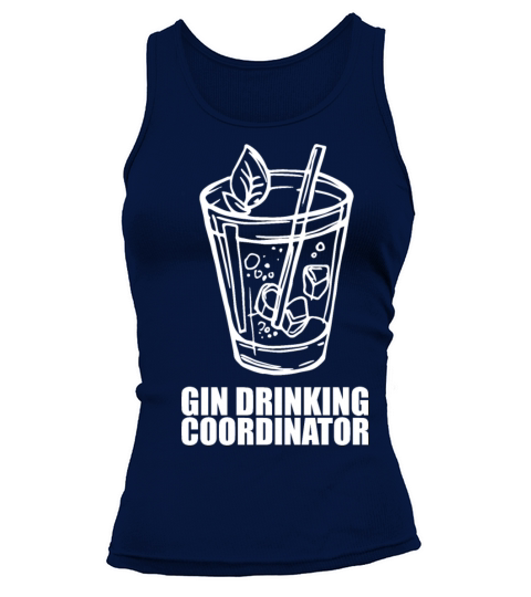 Gin Drinking Coordinator Tank top Woman