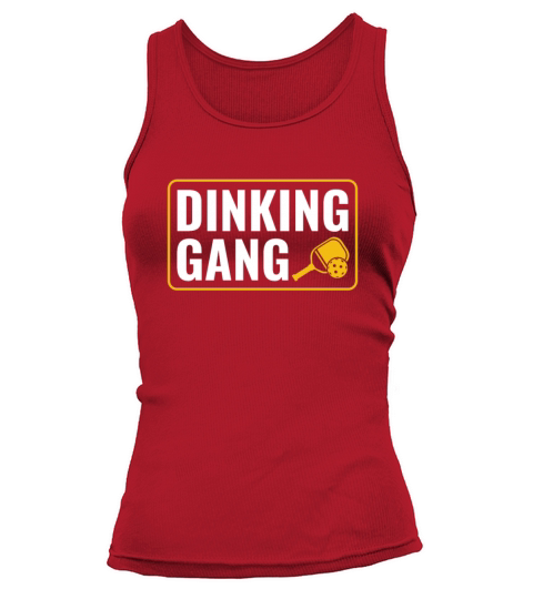 Pickleball Dinking Gang Funny Pickleball Quote Tank top Woman