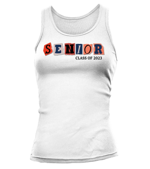 Senior 2023 Vintage Graduataion Class Of 2023 Tank top Woman