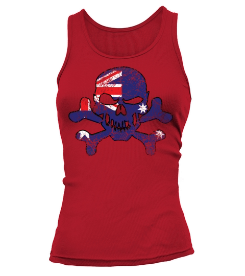 Vintage Australian Skull Tank top Woman