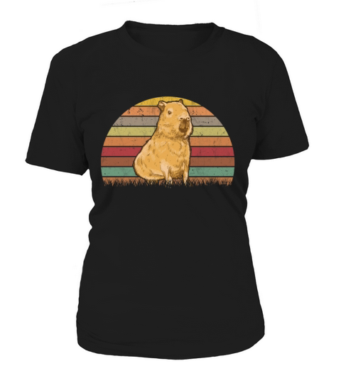 Capybara Retro Vintage Women's T-Shirt