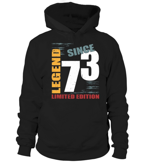 50th birthday vintage 1973 legend since 1973 Hoodie Unisex