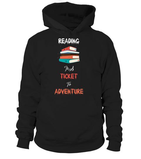 Reading Adventure Library Student Teacher Book Hoodie Unisex