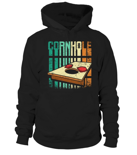 Retro Vintage Cornhole Hoodie Unisex