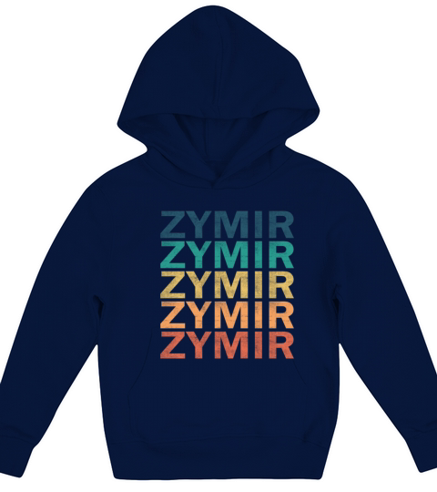 Zymir Name T Shirt - Zymir Vintage Retro Name Gift Kids Hoodie
