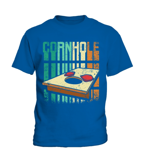 Retro Vintage Cornhole Kids T-Shirt