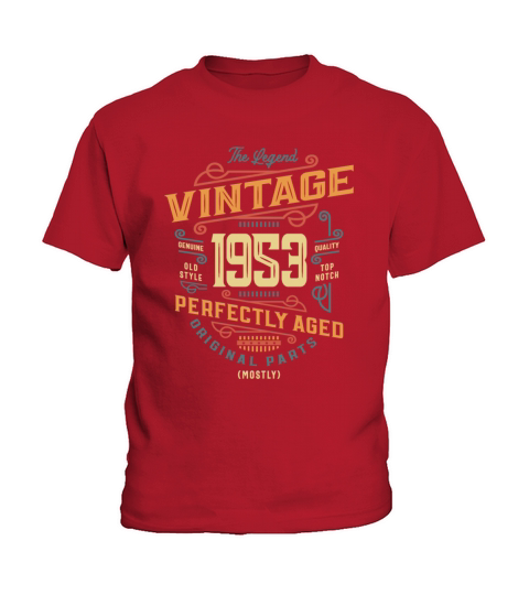 Vintage 1953 70th Birthday Kids T-Shirt