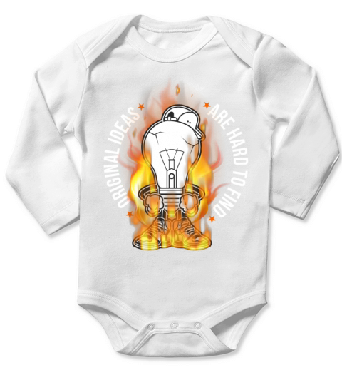 Light Boy Long Sleeve Baby One-Piece