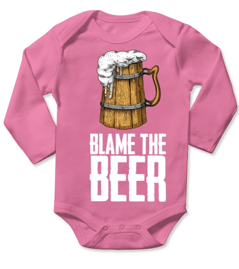 The Beer Long Sleeve Baby One-Piece