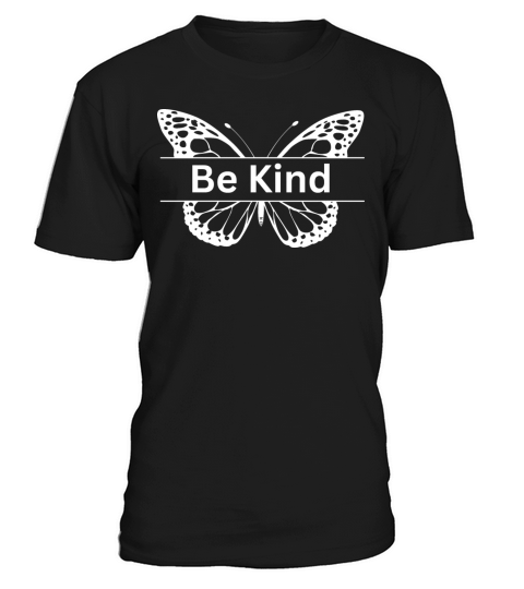 Be Kind Butterfly Cute Print graphic Retro design T-Shirt Unisex