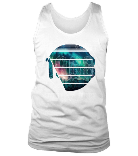Limited Edition 1968 March Birthday Polar Lights Tank Top Unisex