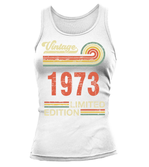 50 Year Old Gifts Vintage 1972 Limited Edition Tank top Woman