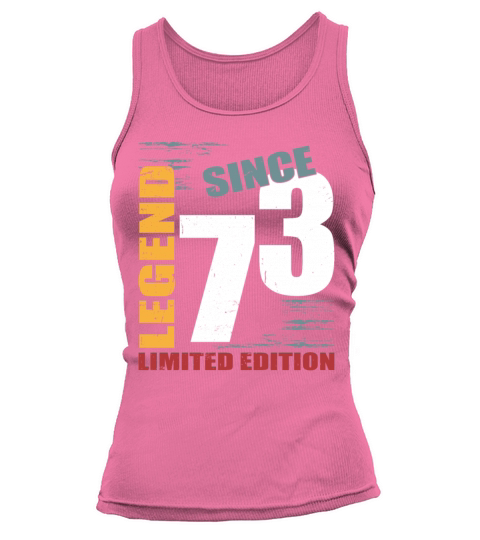 50th birthday vintage 1973 legend since 1973 Tank top Woman